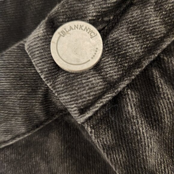 BLANKNYC Jeans The Bleeker High‎ Rise Skinny Western Buckles Black Sz 29 EUC - Picture 4 of 16
